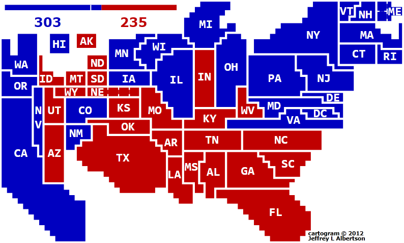 2012 Electoral College Projection - FiveThirtyEight 2012-07-30