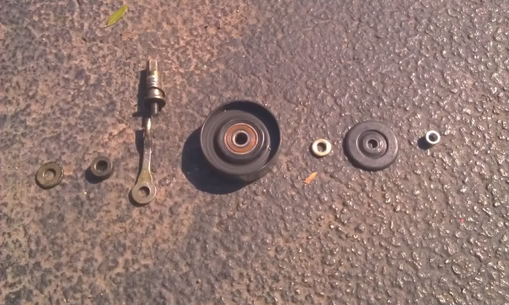 1999 Nissan maxima tensioner pulley #8