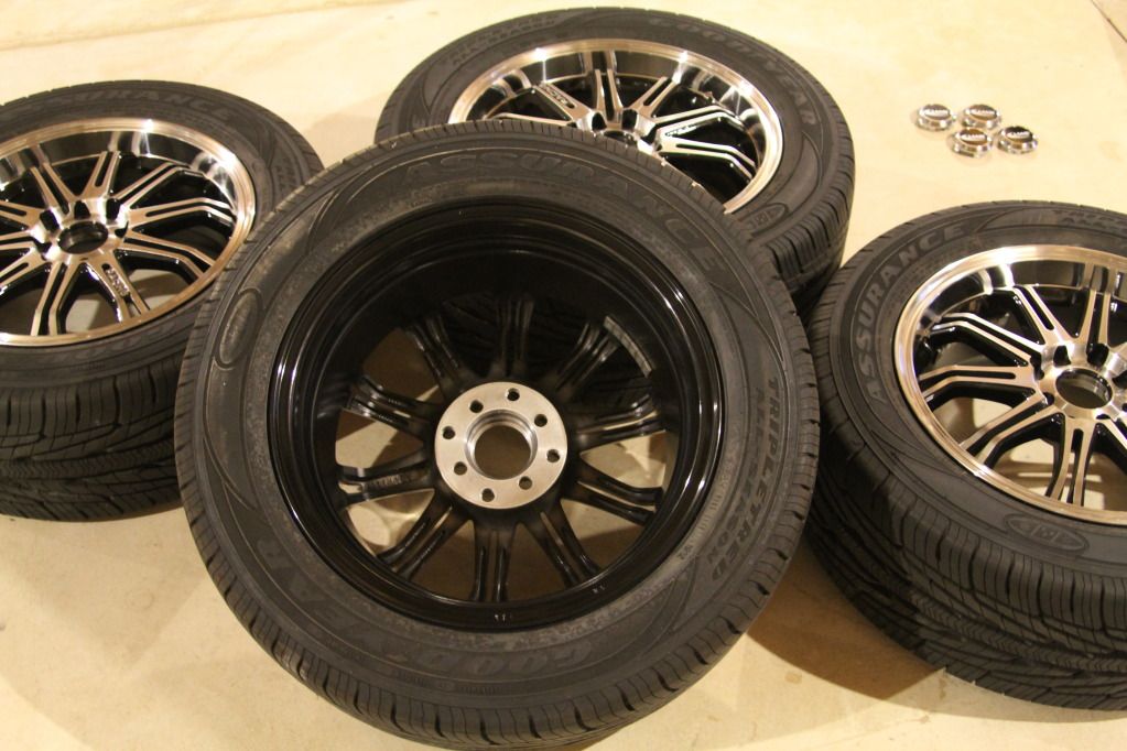 Goodyear Assurance Tripletred 215/55R16 + BWT Wheel/Rim 16x7 Tuner