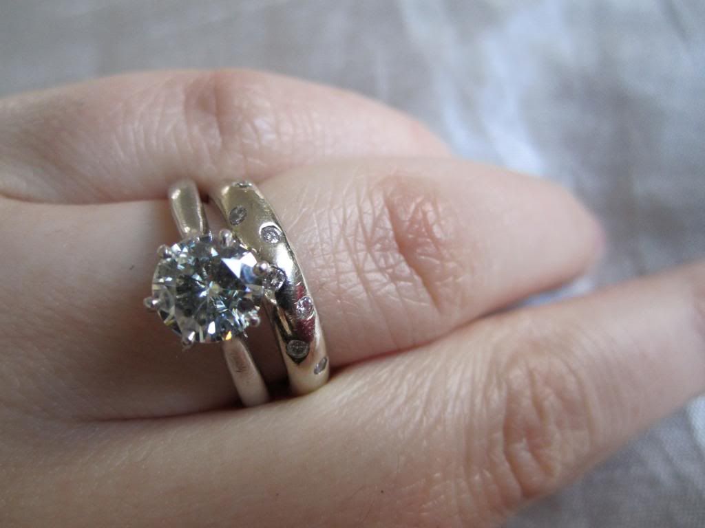 Platinum vs White Gold PLUS Moissy w Diamonds photos!