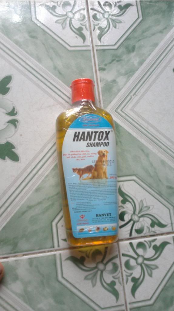 Thuốc diệt bọ chét,muỗi,gián,ruồi, côn trùng ,ve rận cho chó mèo hantox   200