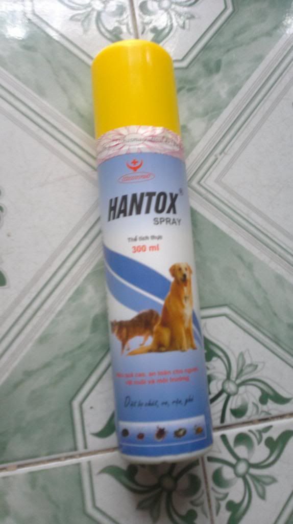 Thuốc diệt bọ chét,muỗi,gián,ruồi, côn trùng ,ve rận cho chó mèo hantox   200