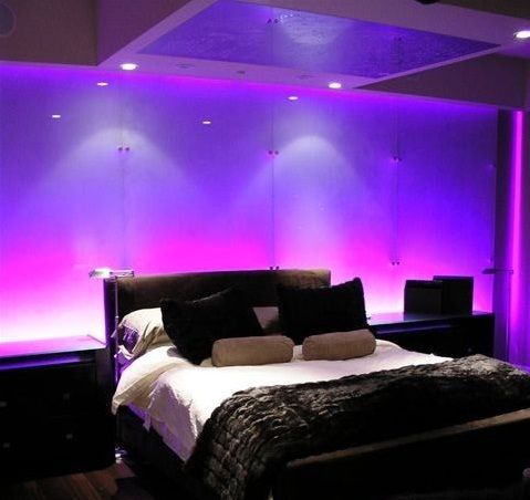 photo Bed-Room-Decorating-Ideas-romantic-purple-light.jpg