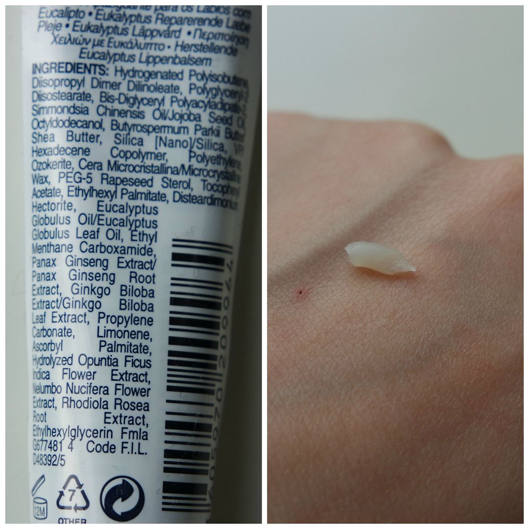 Kiehl’s 1 lip balm & eucalyptus lip relief Floating in Dreams