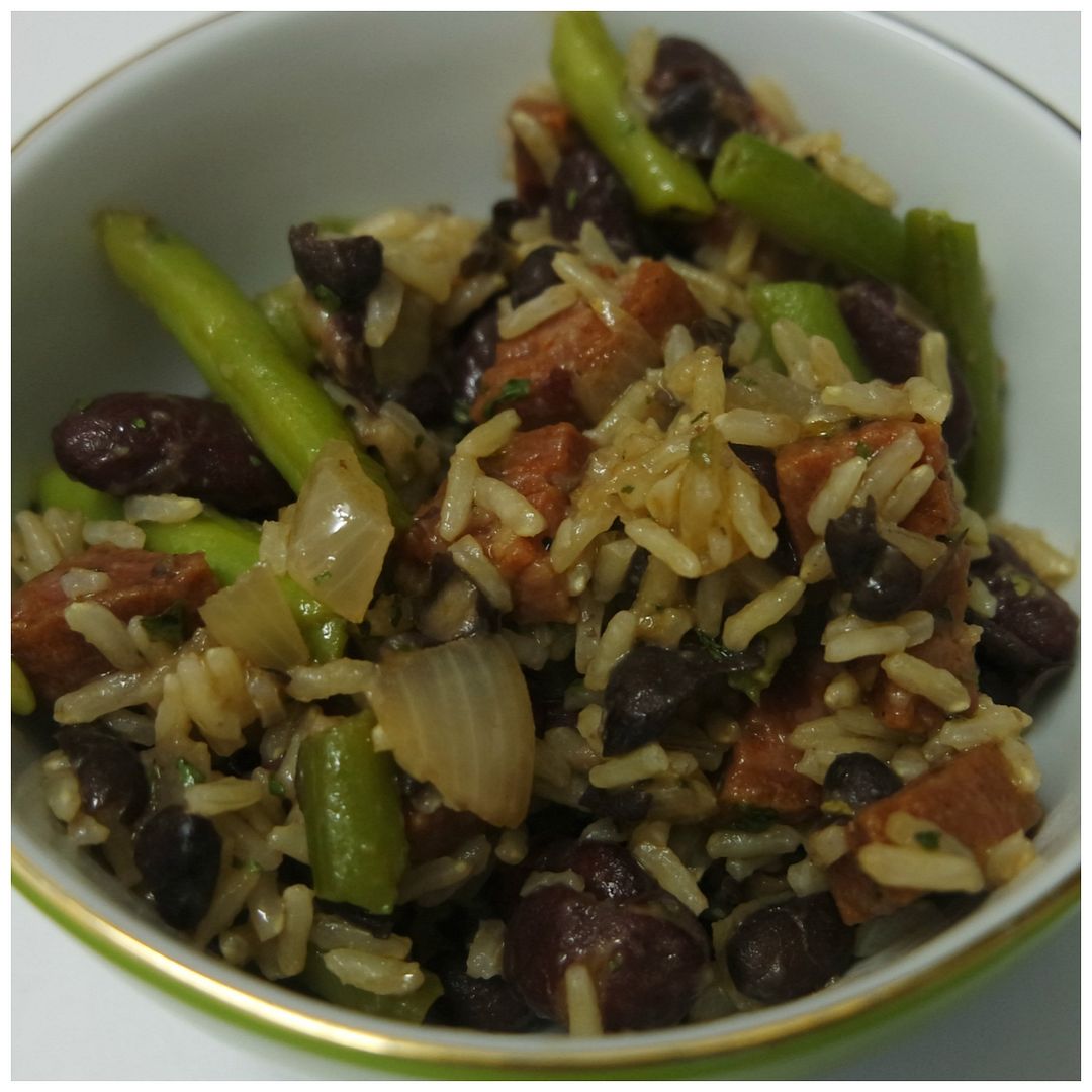 Recipe Chorizo, Rice & Beans Floating in Dreams