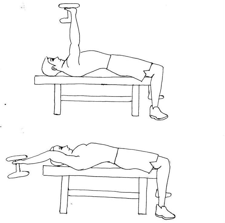 Dumbell Pullover