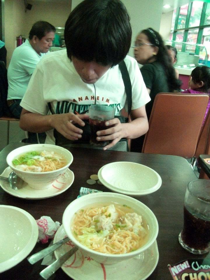 me and Ichan in Chowking