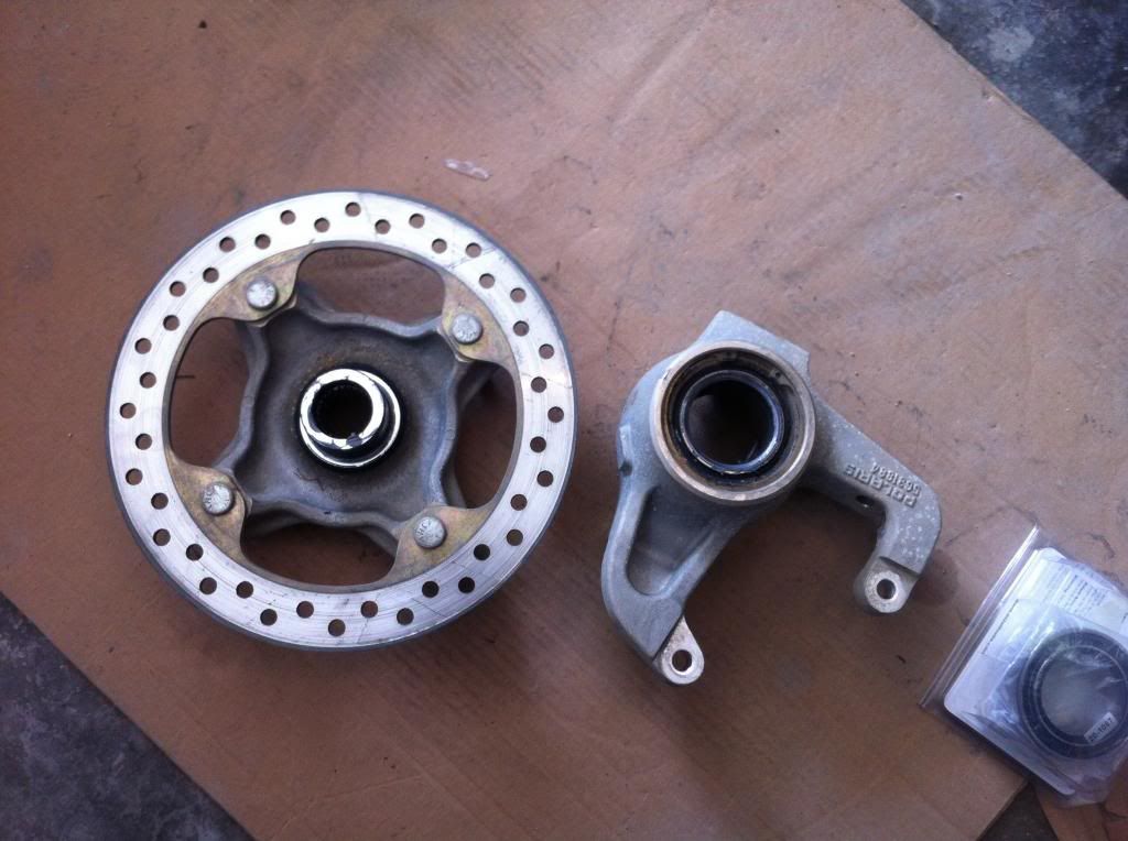 How To Change Wheel Bearings Polaris ATV Forum