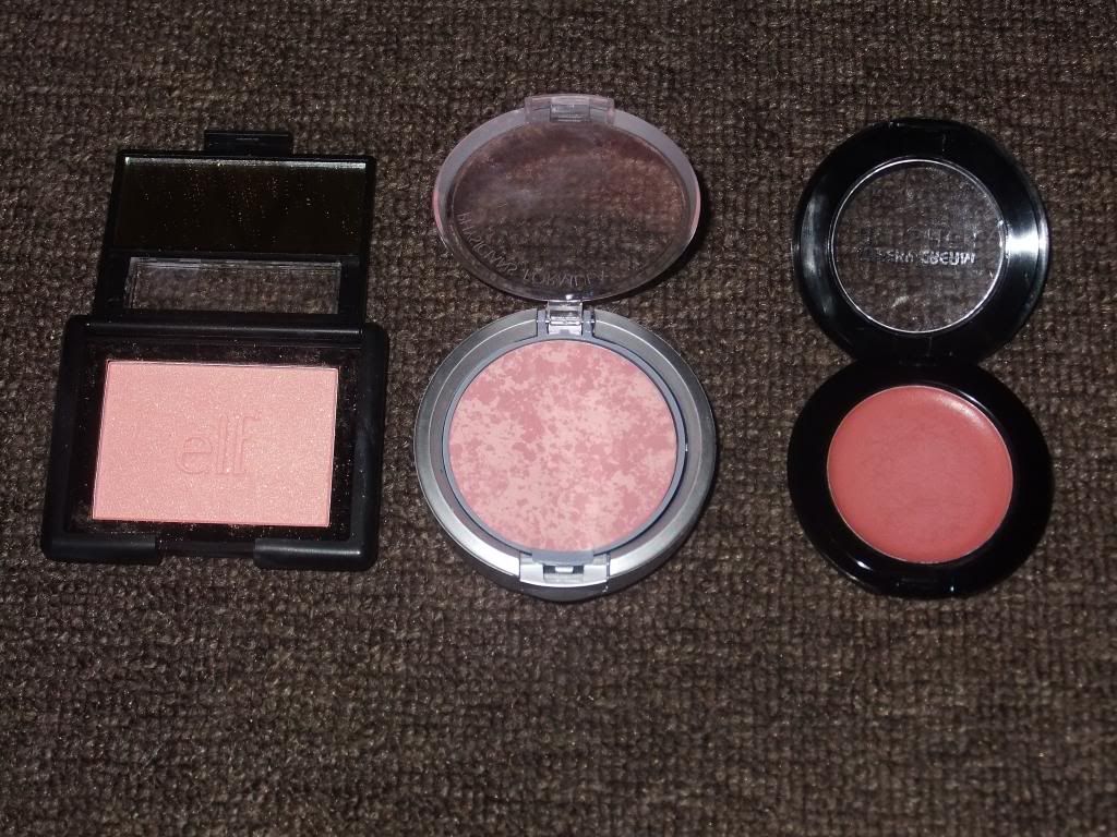 Blush Collection | Part 2 | ELF Studio Blush in Twinkle Pink | Physicians Formula Mineral Wear Blush in Rosy Glow | VIVO Cheeky Cream Blusher in Soft Flush Blush Collection | Part 2 | ELF Studio Blush in Twinkle Pink | Physicians Formula Mineral Wear Blush in Rosy Glow | VIVO Cheeky Cream Blusher in Soft Flush