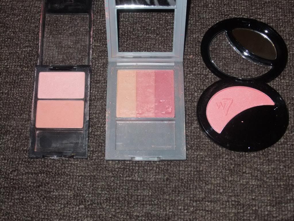 Blush Collection | Part 2 | W7 Duo Blush in 03 | Wet N Wild Silk Finish Highlight and Contour Blush in Threesome | W7 Powder Blush in Rose Blush Collection | Part 2 | W7 Duo Blush in 03 | Wet N Wild Silk Finish Highlight and Contour Blush in Threesome | W7 Powder Blush in Rose