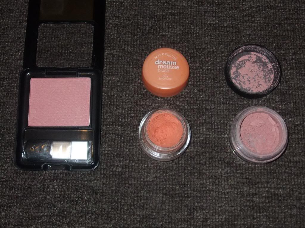 Blush Collection | Part 2 | Wet N Wild Xplode Powder Blush in Pearlescent Pink | Maybelline Dream Mousse Blush in 02 Coral | ELF Mineral Blush in Joy Blush Collection | Part 2 | Wet N Wild Xplode Powder Blush in Pearlescent Pink | Maybelline Dream Mousse Blush in 02 Coral | ELF Mineral Blush in Joy