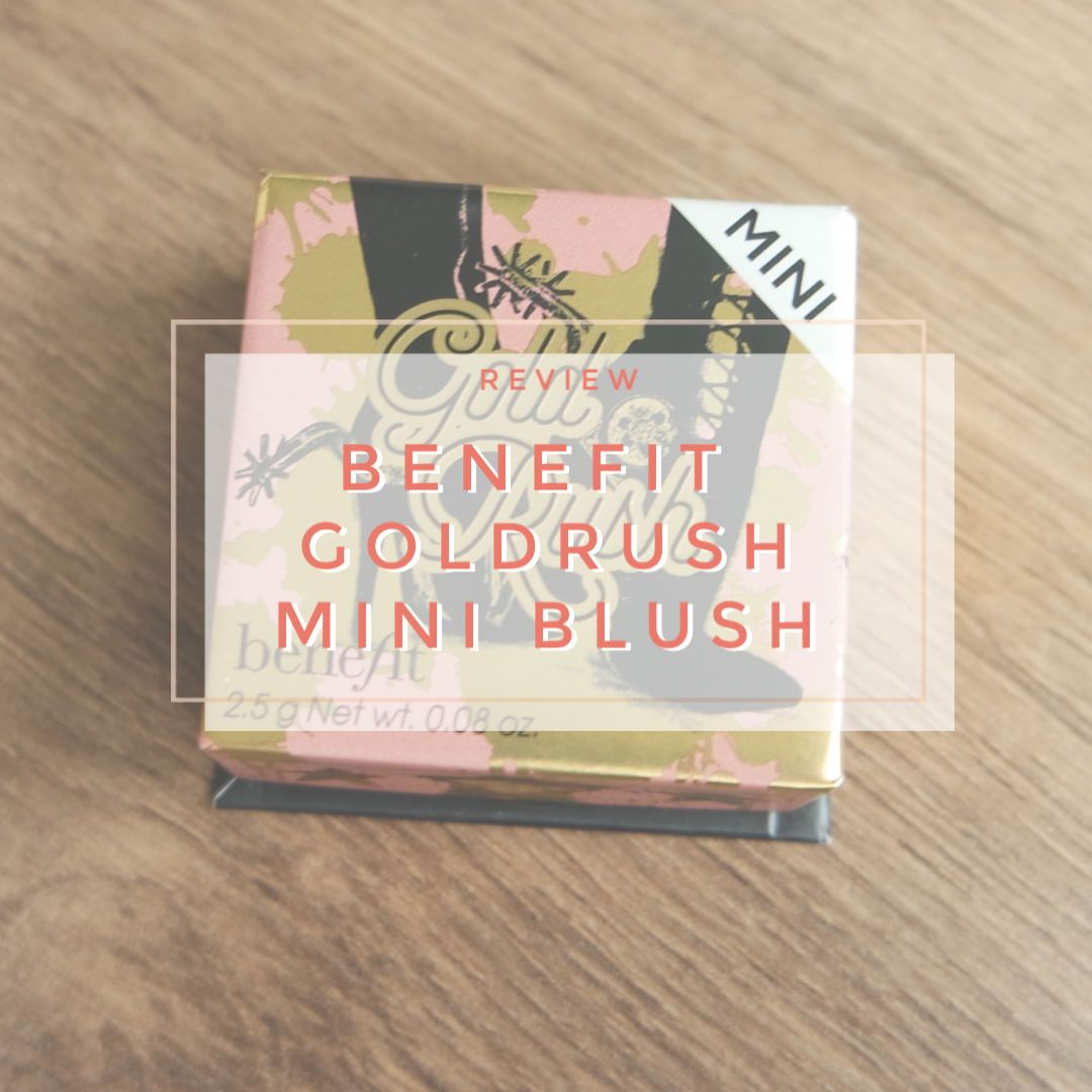 benefit gold rush mini box blush review swatch makeup look application benefit gold rush mini box blush review swatch makeup look application