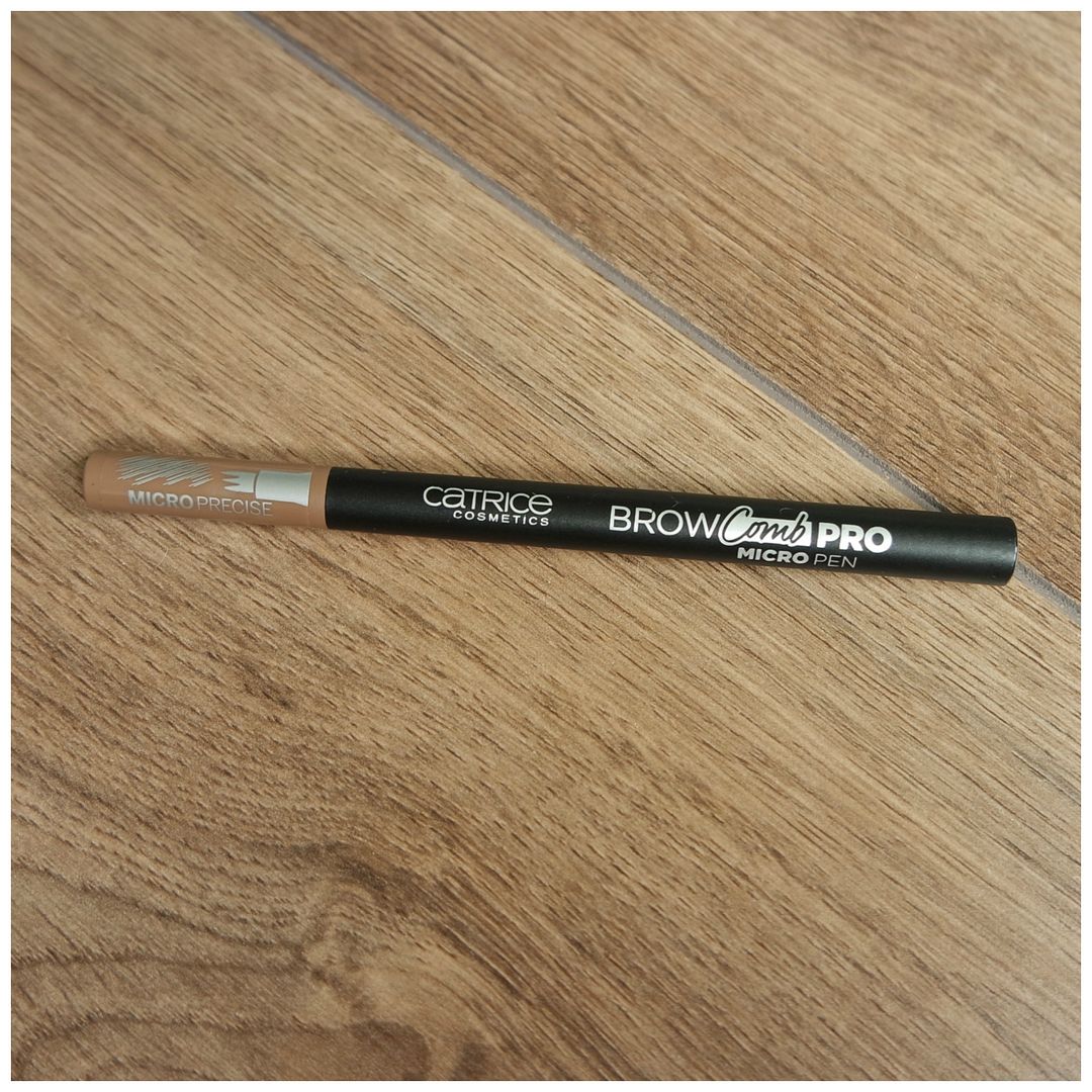 catrice brow com pro micro pen eyebrow pencil ash blonde review swatch makeup look application
