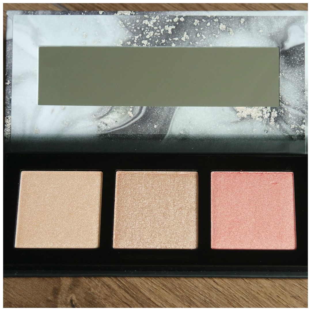 catrice luminice highligh & blush glow face palette review swatch 010 Rose Vibes Only
