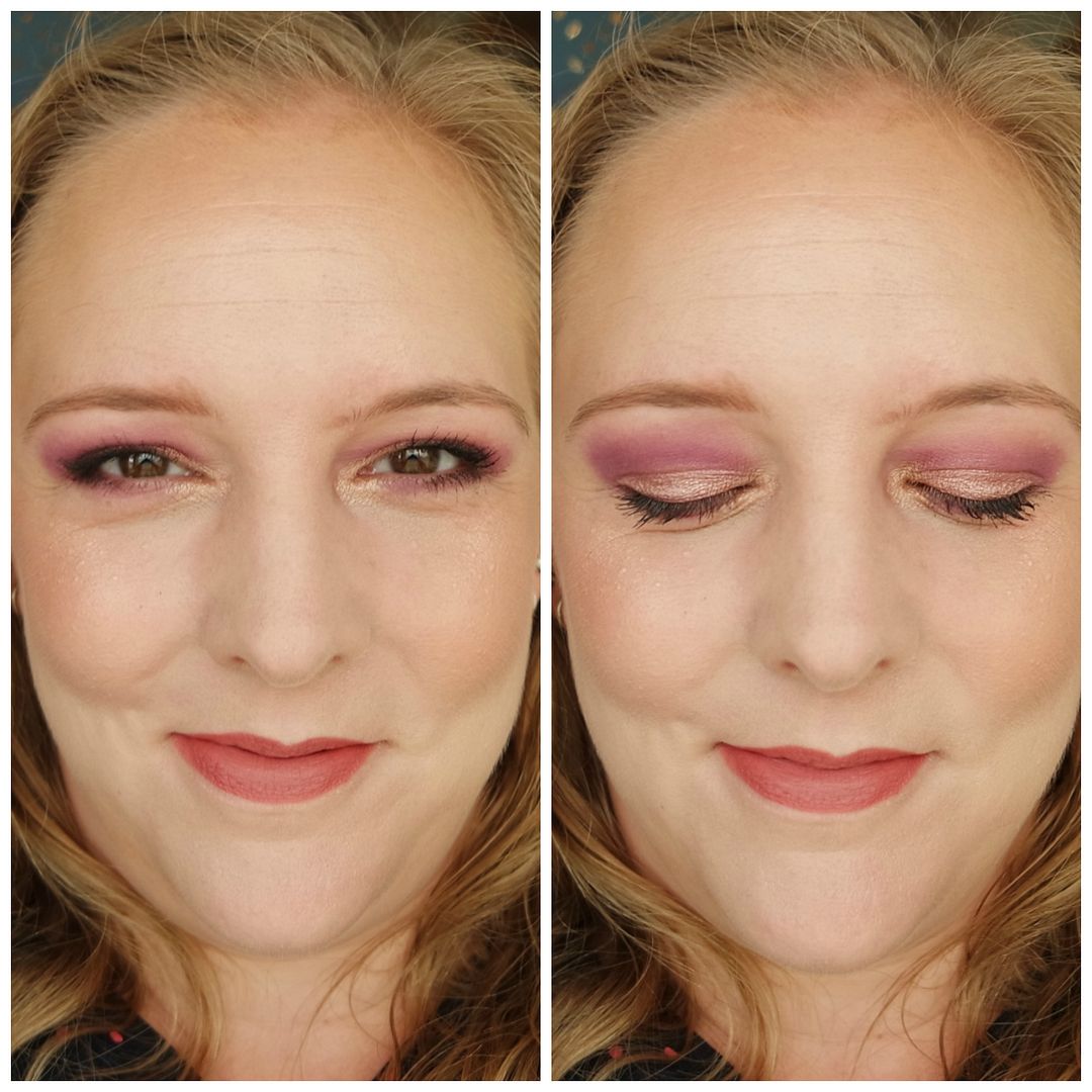 catrice crystallized rose quarts eyeshadow palette review swatch look