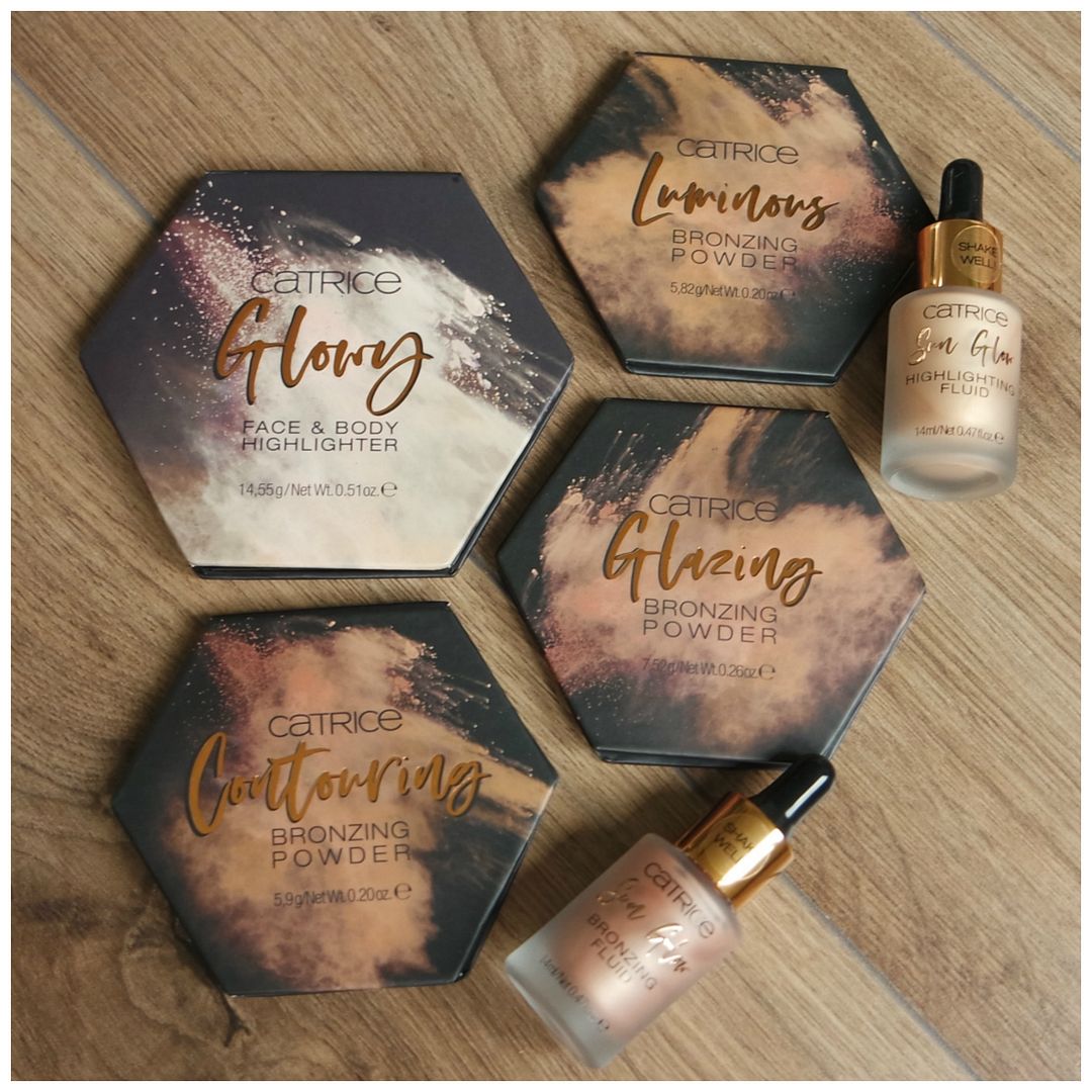 catrice 2019 limited edition summer sun glow bronzer highlighter liquid powder contour luminous glazing glowy review swatch application makeup look