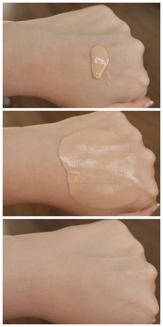 colourpop no filter foundation fair 35 review swatch makeup look shade match