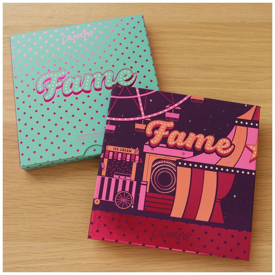 colourpop the fame eyeshadow palette review swatch makeup look colourpop the fame eyeshadow palette review swatch makeup look