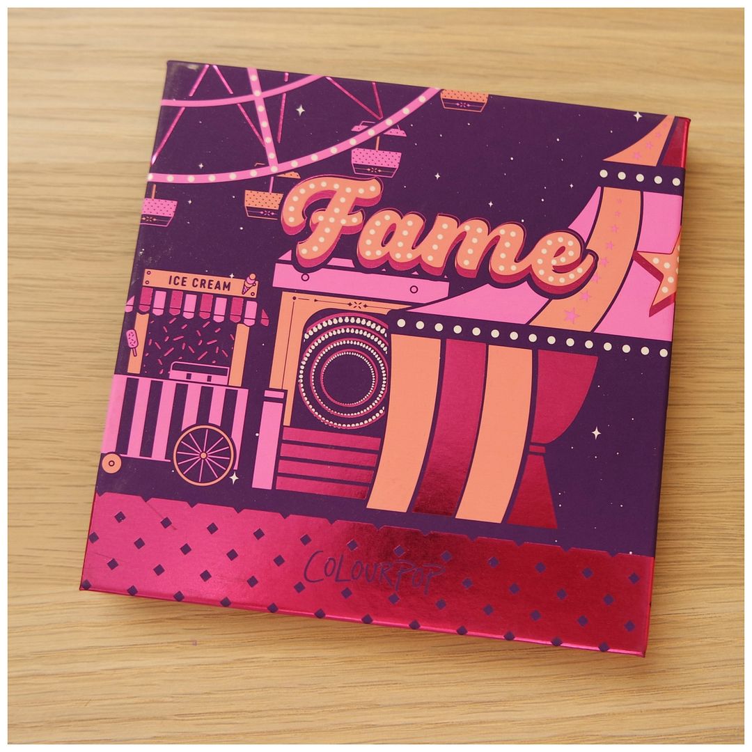 colourpop the fame eyeshadow palette review swatch makeup look colourpop the fame eyeshadow palette review swatch makeup look