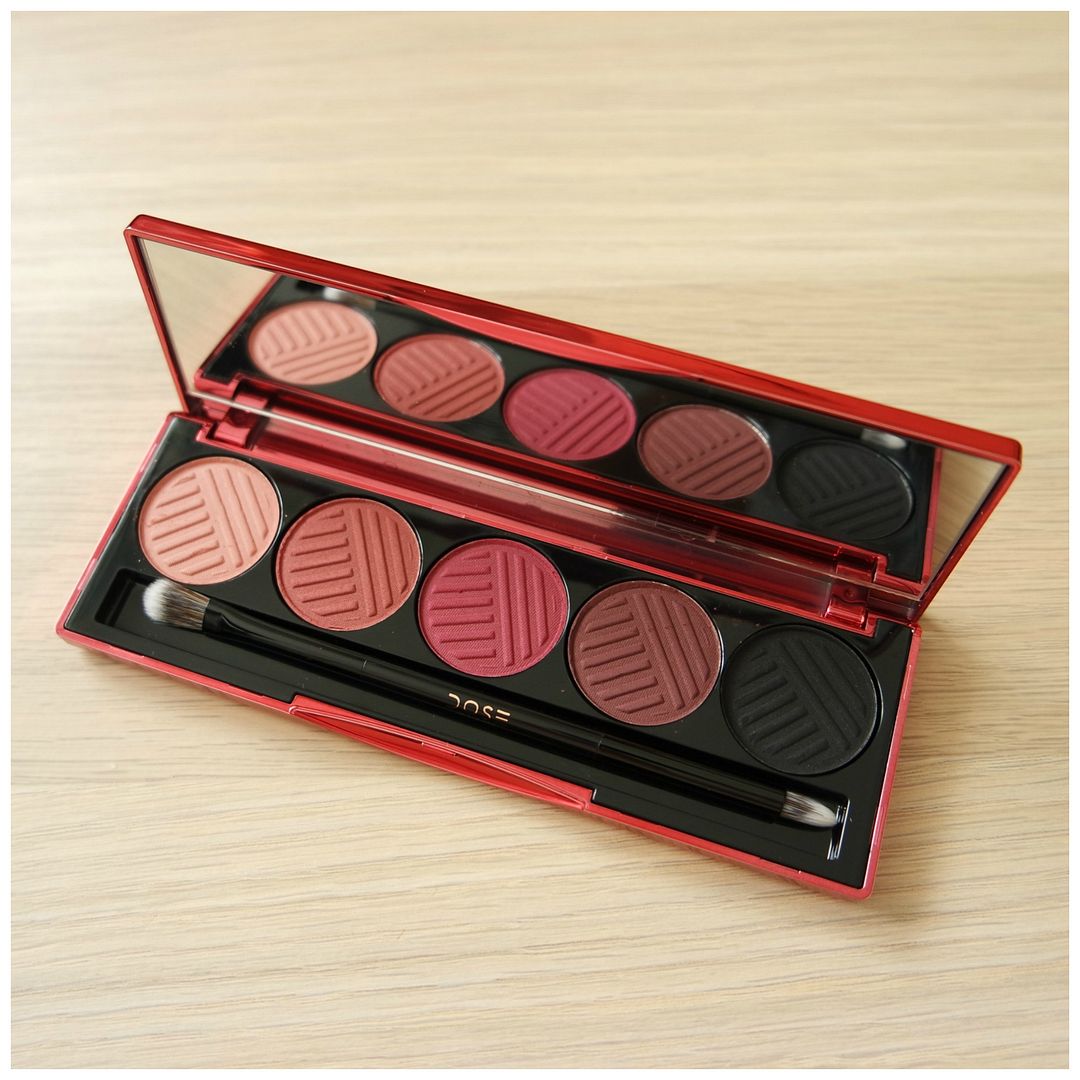 dose of colors monochromatic eyeshadow palette review swatch makeup look marvellous mauves blushing berries application dose of colors monochromatic eyeshadow palette review swatch makeup look marvellous mauves blushing berries application
