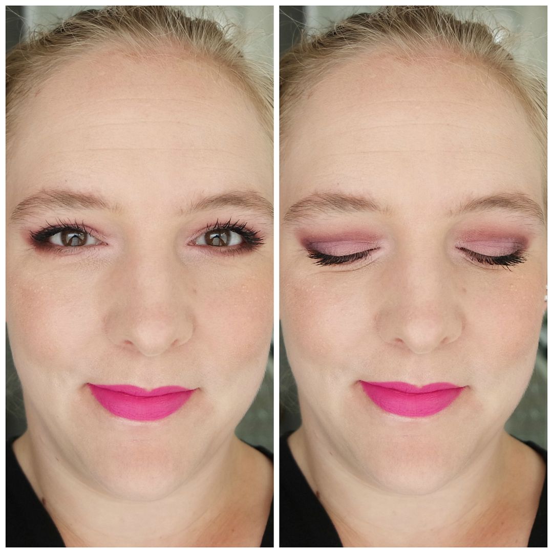 dose of colors monochromatic eyeshadow palette review swatch makeup look marvellous mauves blushing berries application dose of colors monochromatic eyeshadow palette review swatch makeup look marvellous mauves blushing berries application