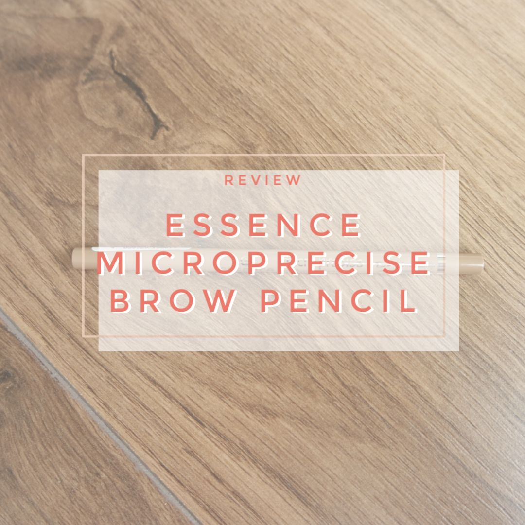 Essence Micro Precise Brow Pencil Blonde review swatch