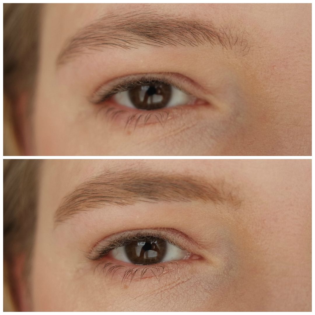 Essence Micro Precise Brow Pencil Blonde review swatch