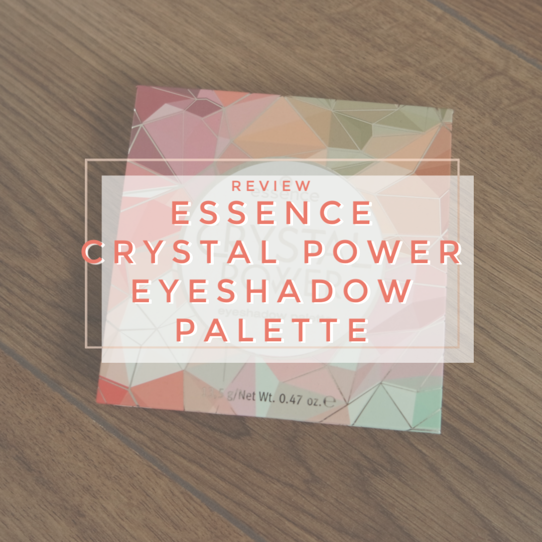 essence crystal power eyeshadow palette review swatch application makeup look