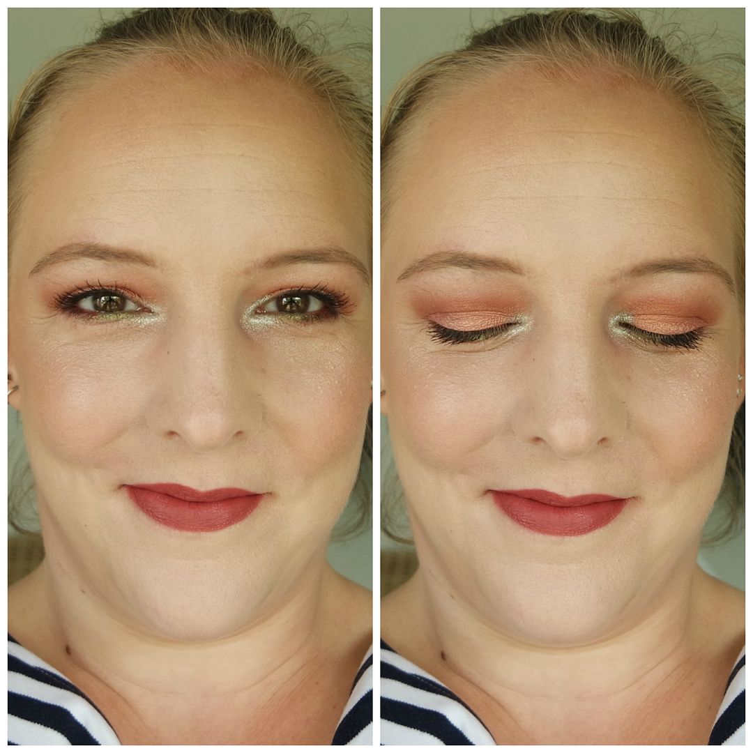 essence crystal power eyeshadow palette review swatch application makeup look