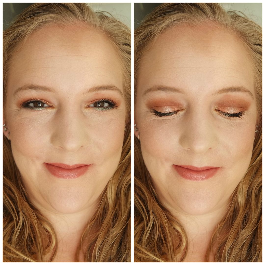 essence crystal power eyeshadow palette review swatch application makeup look