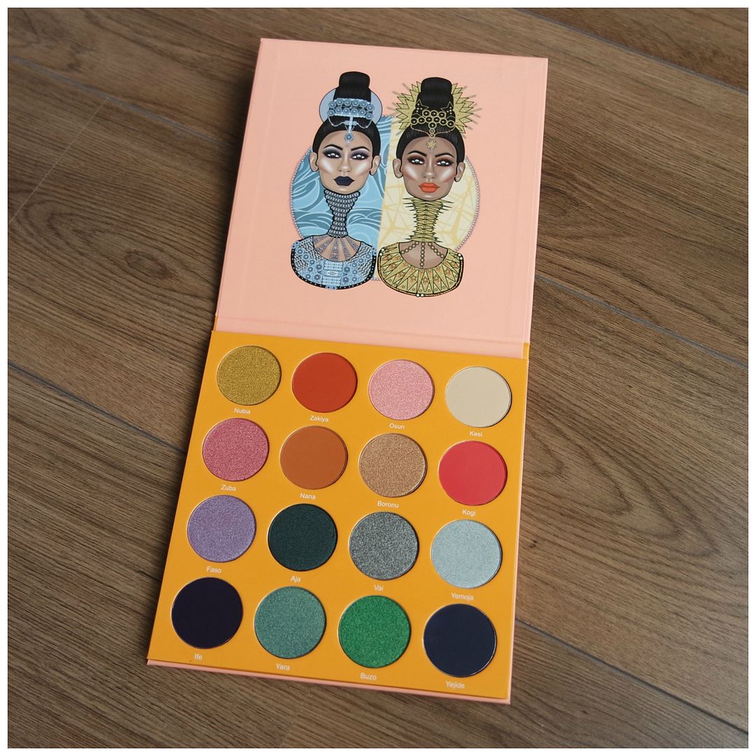 juvia's place the magic eyeshadow palette review swatch