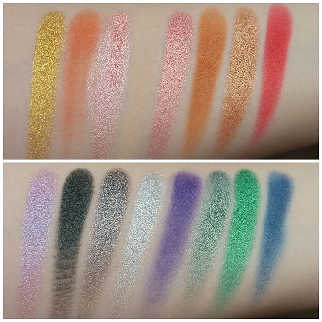 juvia's place the magic eyeshadow palette review swatch