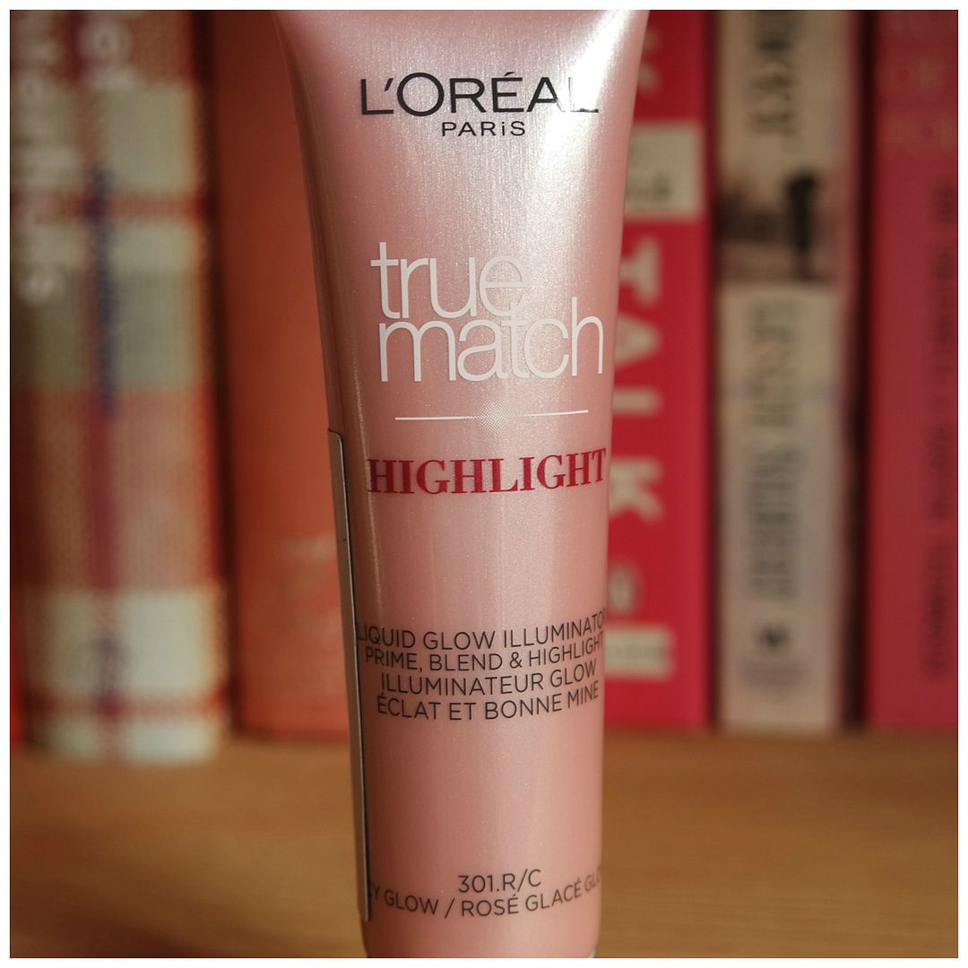 L'oreal true match liquid glow illuminator highlighter prime blend highlight review swatch 01 rosy glow