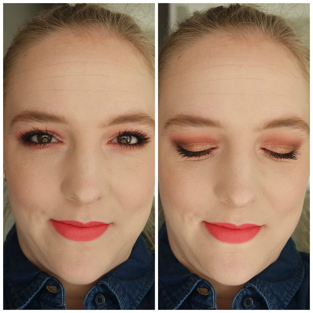 make up revolution flawless 4 eyeshadow palette review swatch
