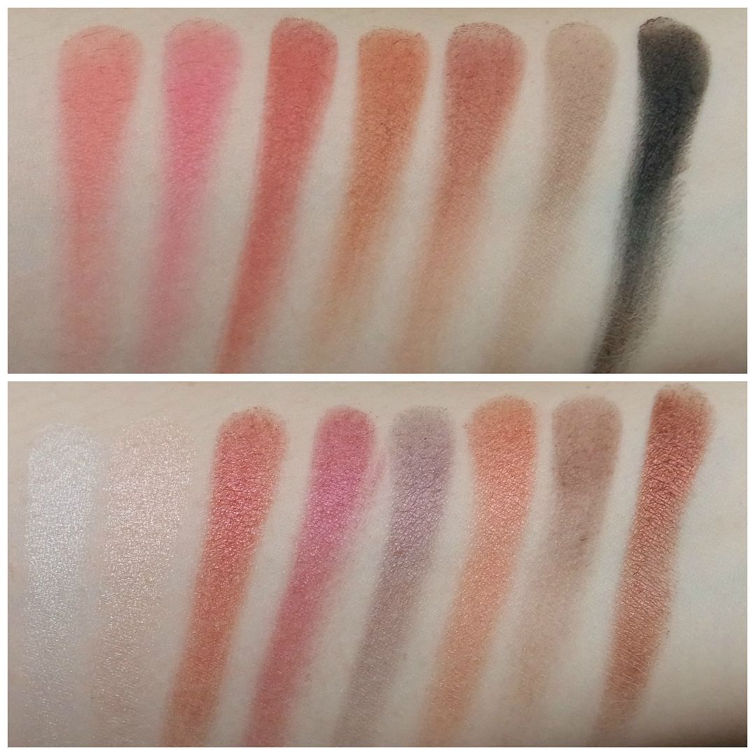 make up revolution flawless 4 eyeshadow palette review swatch