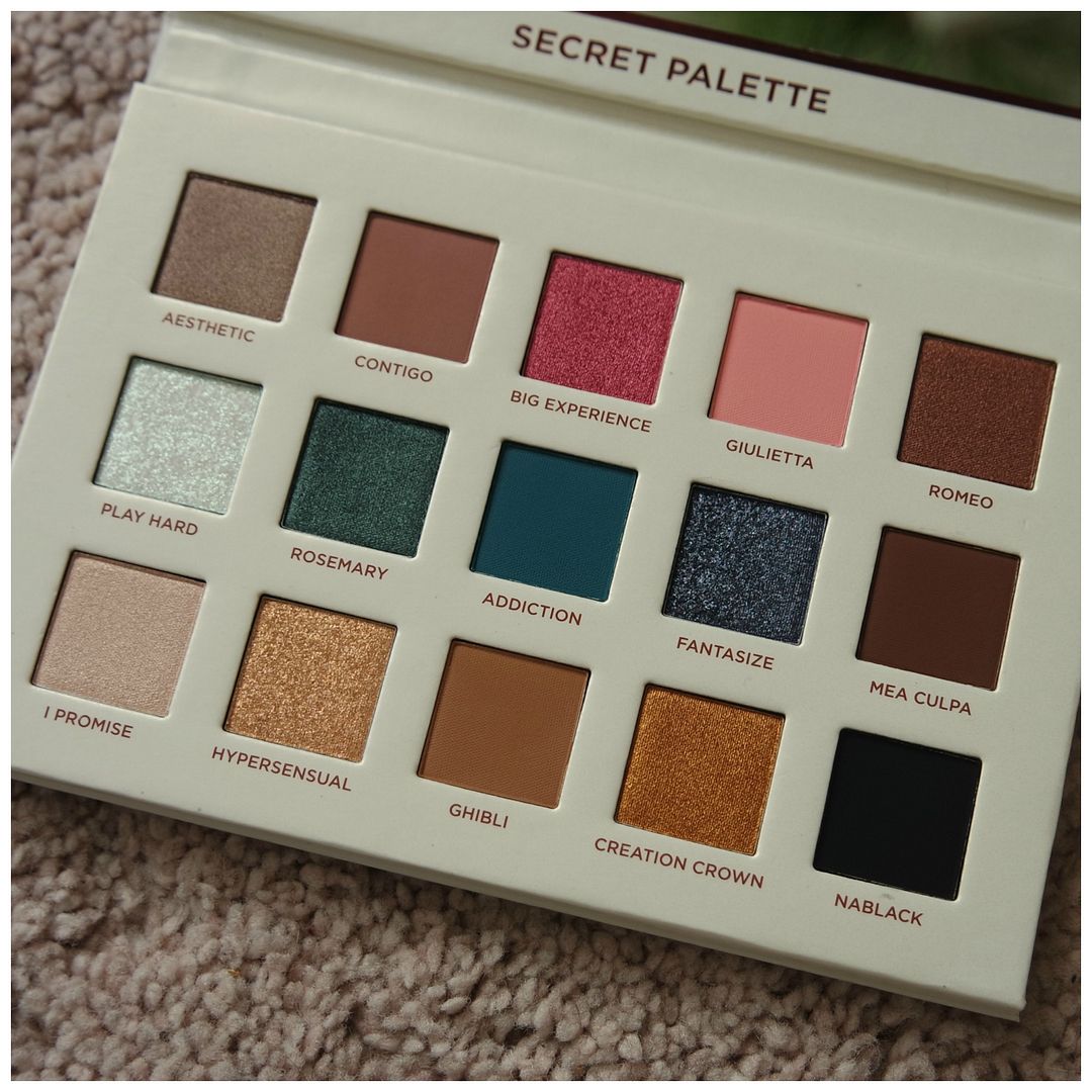 nabla secret eyeshadow palette review swatch 3 looks 1 palette makeup look nabla secret eyeshadow palette review swatch 3 looks 1 palette makeup look