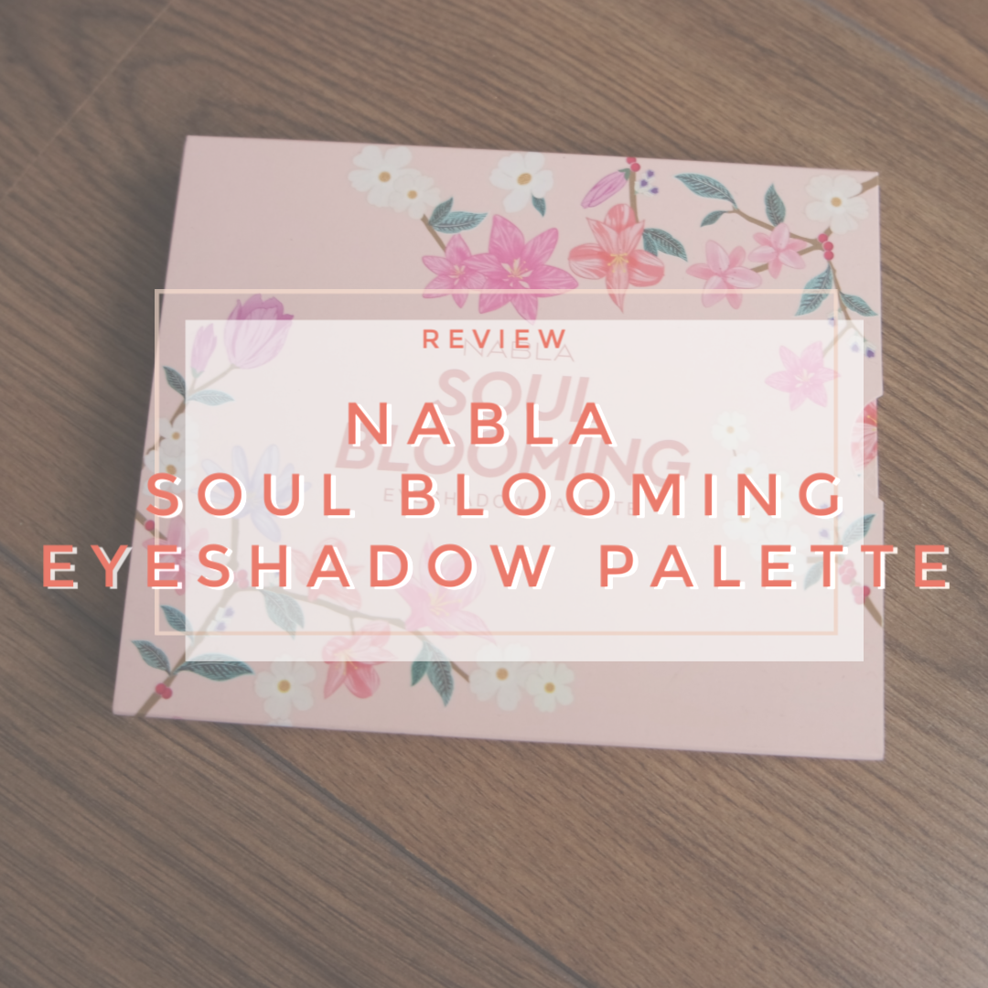 nabla soul blooming eyeshadow palette review swatch makeup looks