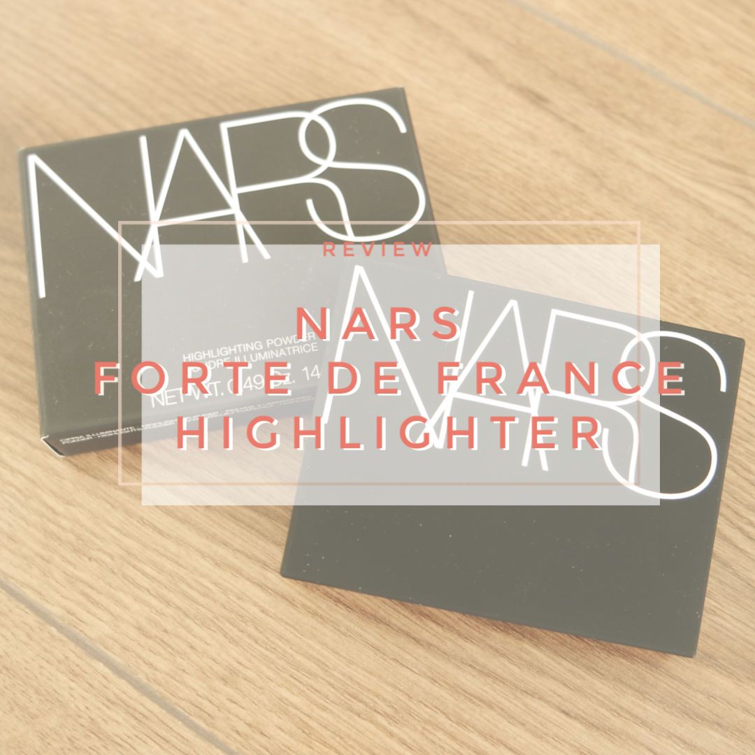 NARS Forte De France highlighter swatch review makeup look application