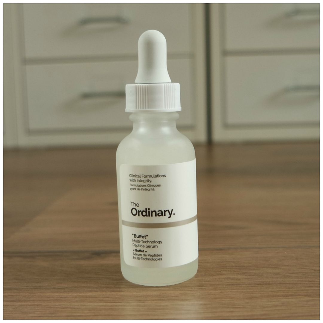 the ordinary buffet serum skincare review swatch