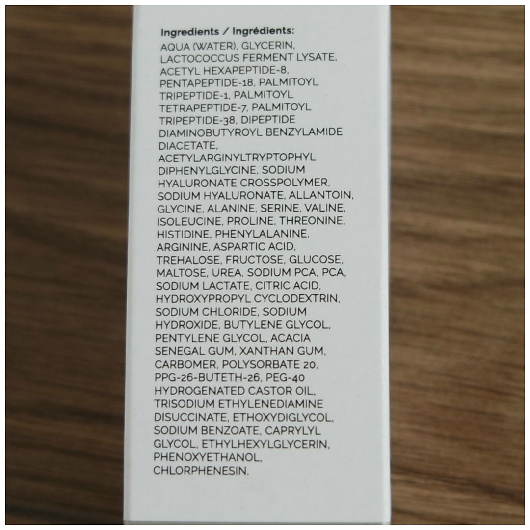 the ordinary buffet serum skincare review swatch