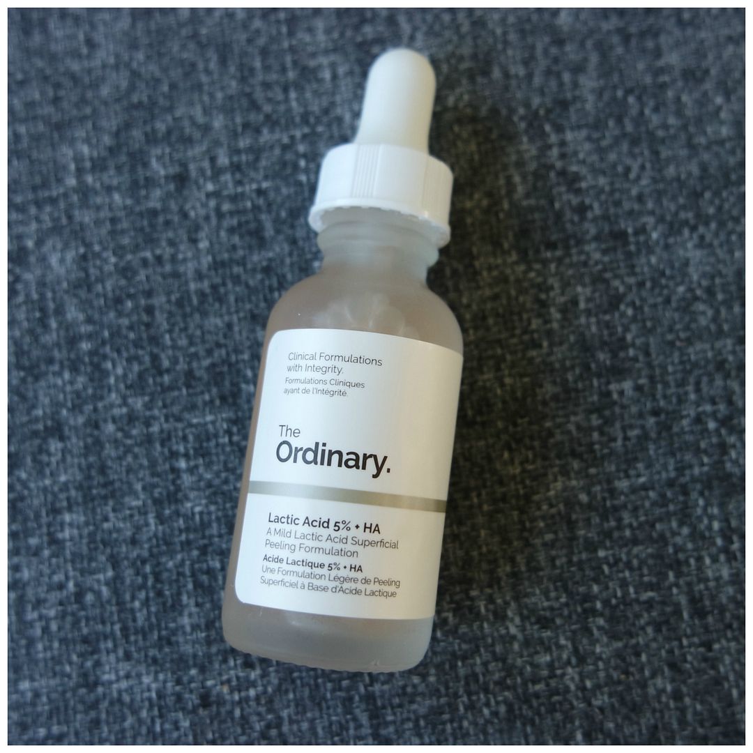 the ordinary lactic acid skincare review swatch 5% ha the ordinary lactic acid skincare review swatch 5% ha
