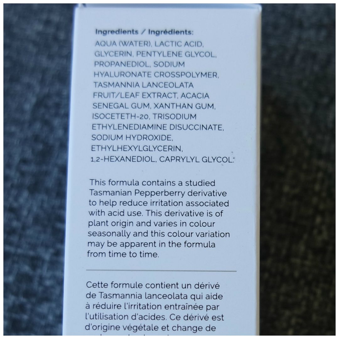 the ordinary lactic acid skincare review swatch 5% ha the ordinary lactic acid skincare review swatch 5% ha