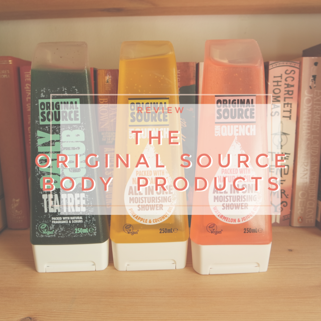The Original Source bodycare products review daily scrub skin quench pineapple coconut watermelon jojoba tea tree