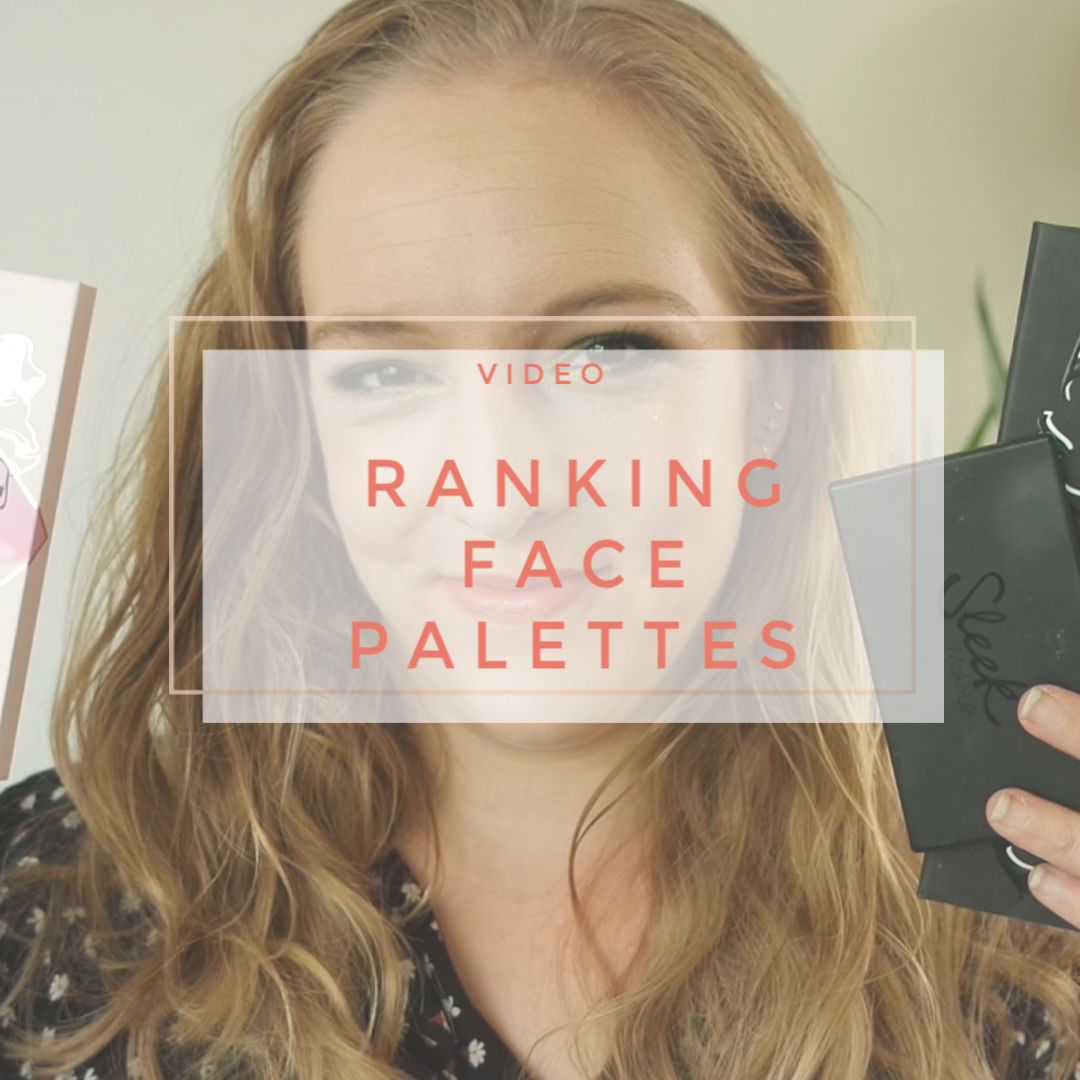 ranking my complete face palette collection from worst to best