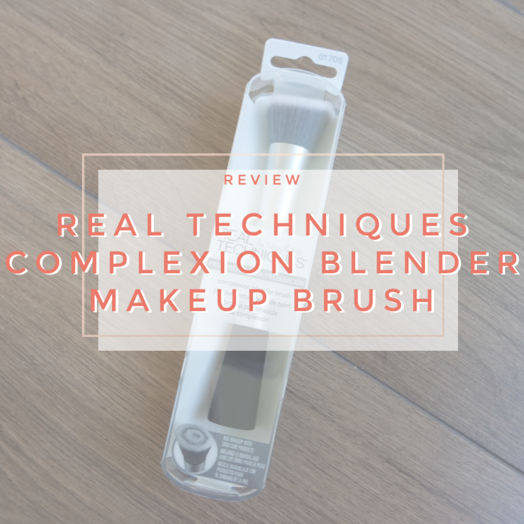 real techniques makeup brush complexion blender primer review skincare