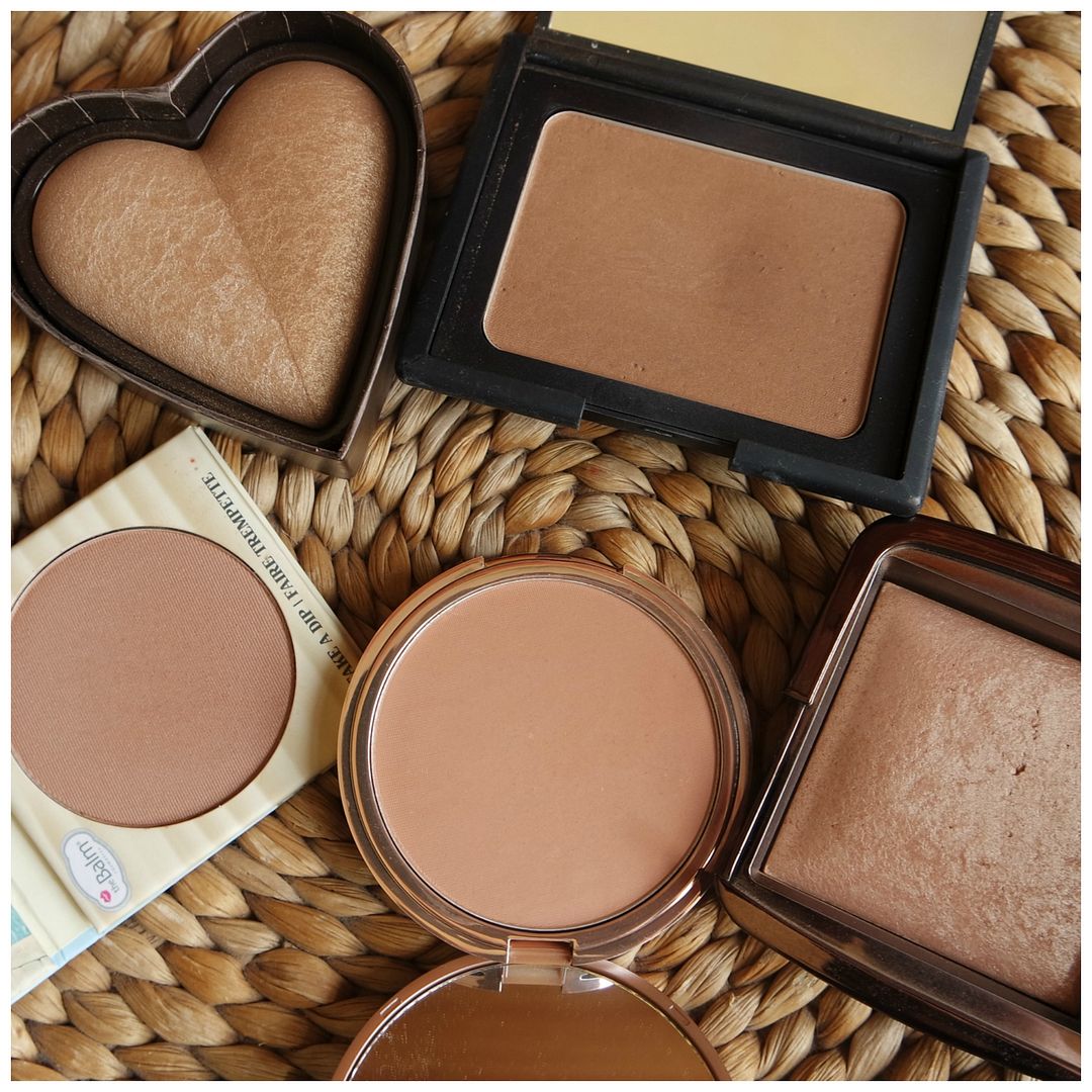 top 5 summer time bronzers the balm hourglass too faced urban decay nars