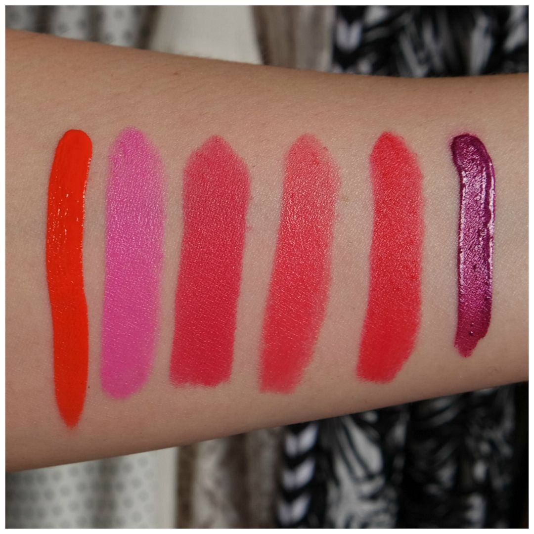 top 6 favorite summer lipsticks milani l'oreal catrice urban decay ysl kat von d