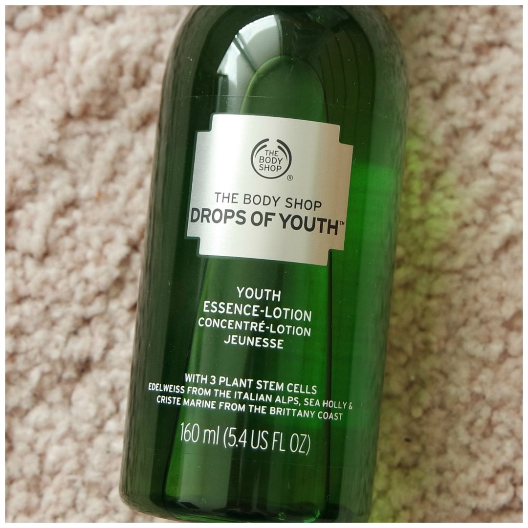 the body shop drops of youth youth essence lotion skincare review swatch