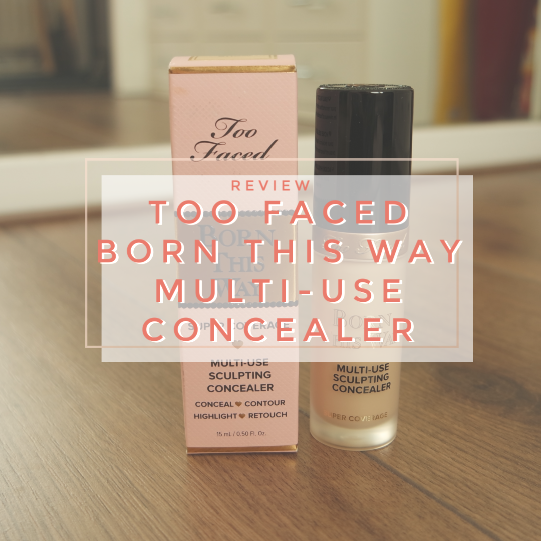 too faced born this way multi-use concealer review swatch snow super coverage sculpting