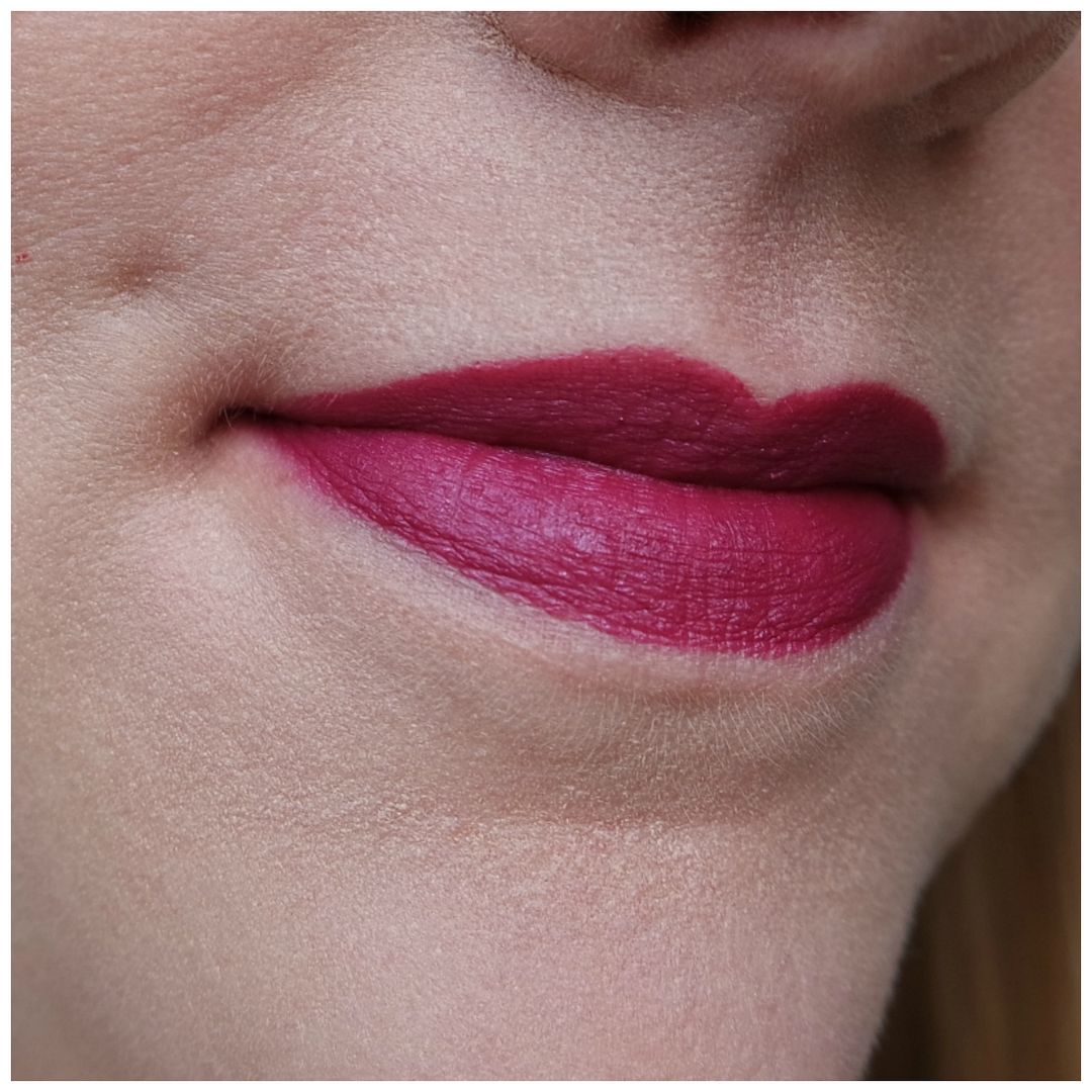 urban decay matte revolution vice lipstick review swatch application makeup look after dark